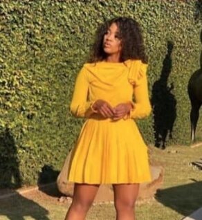 Shiny women's yellow dress 🎀NEW IN🎀 S,m,l,xl, 