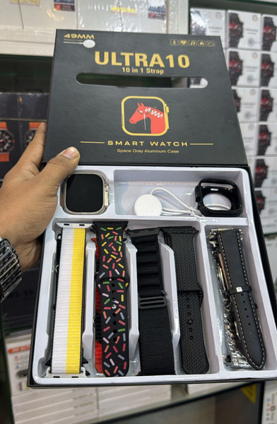 Ultra 10 ( 10 in 1 Smart Watch )
