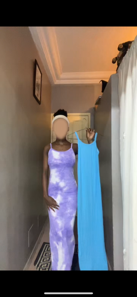 Robe Longue Tie-Dye Été