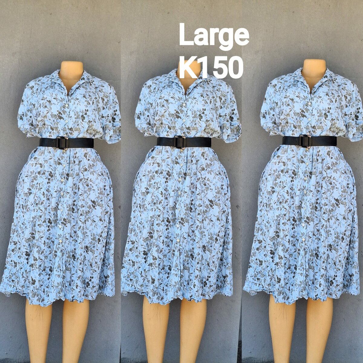 Beautiful and high-quality women's dress made of salaula silk