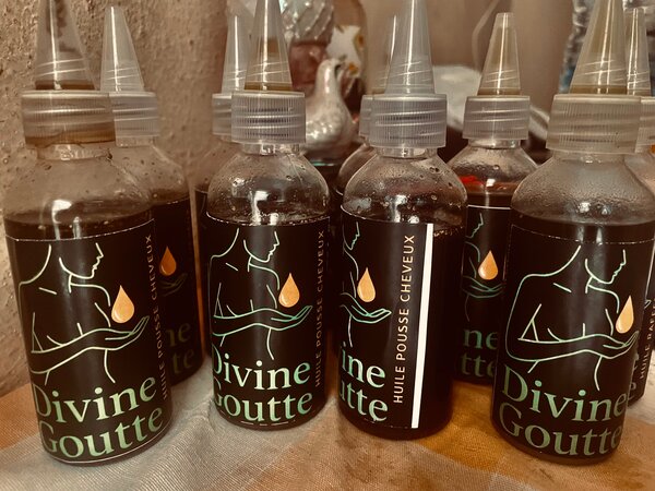 Huile Divine Goutte Cheveux