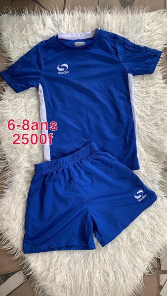 Costume garçon, Sondiko, short et T-shirt, bleu