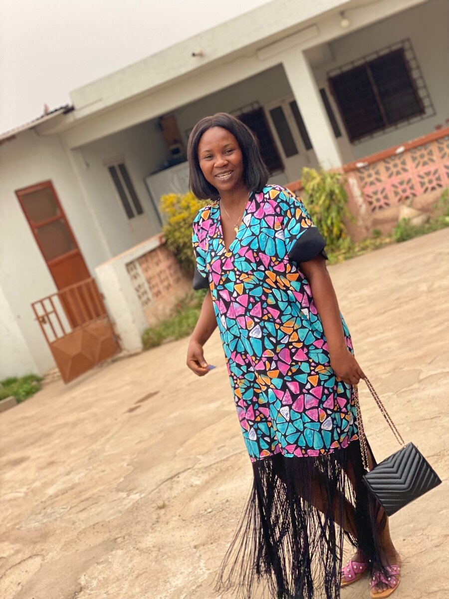 Straight African Dress