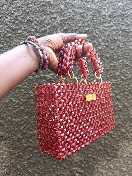 Sac en perles élégant