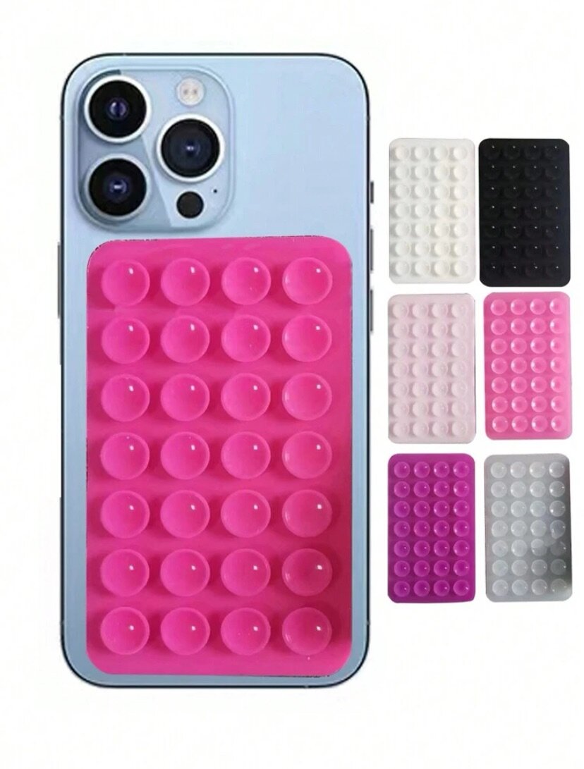 Support de téléphone à ventouse en silicone double face