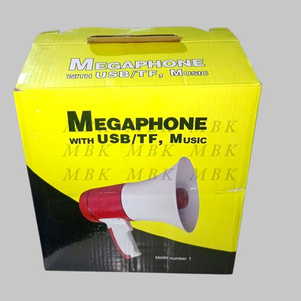 Mégaphone USB/TF Musique