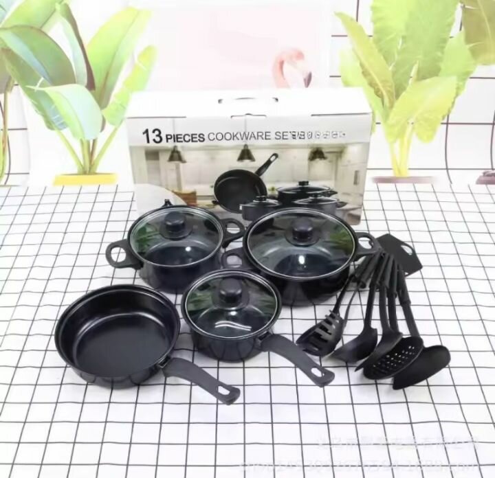 Ensemble de casseroles antiadhésives multifonctionnelles