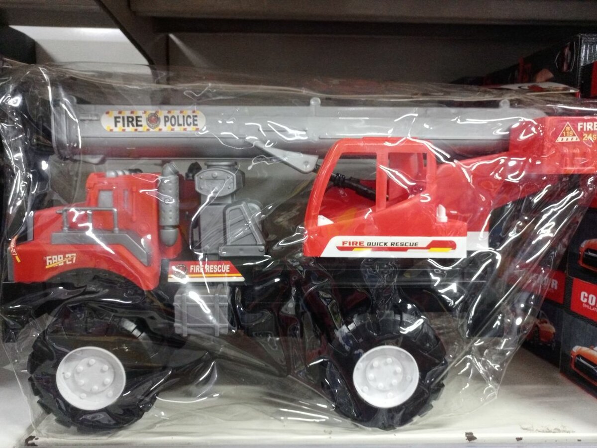 Camion de Pompier Jouet Enfant