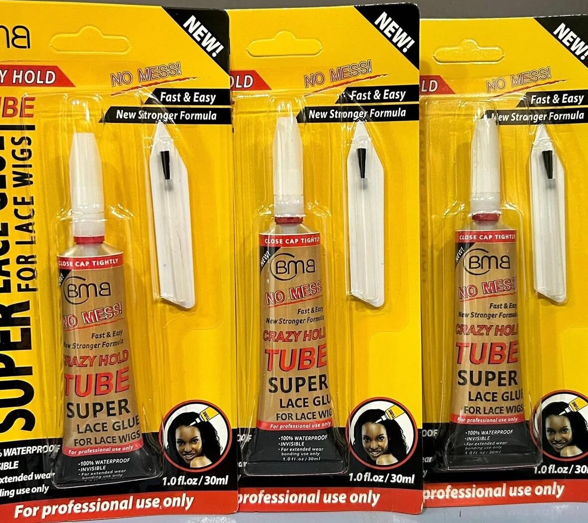 Colle pour perruque