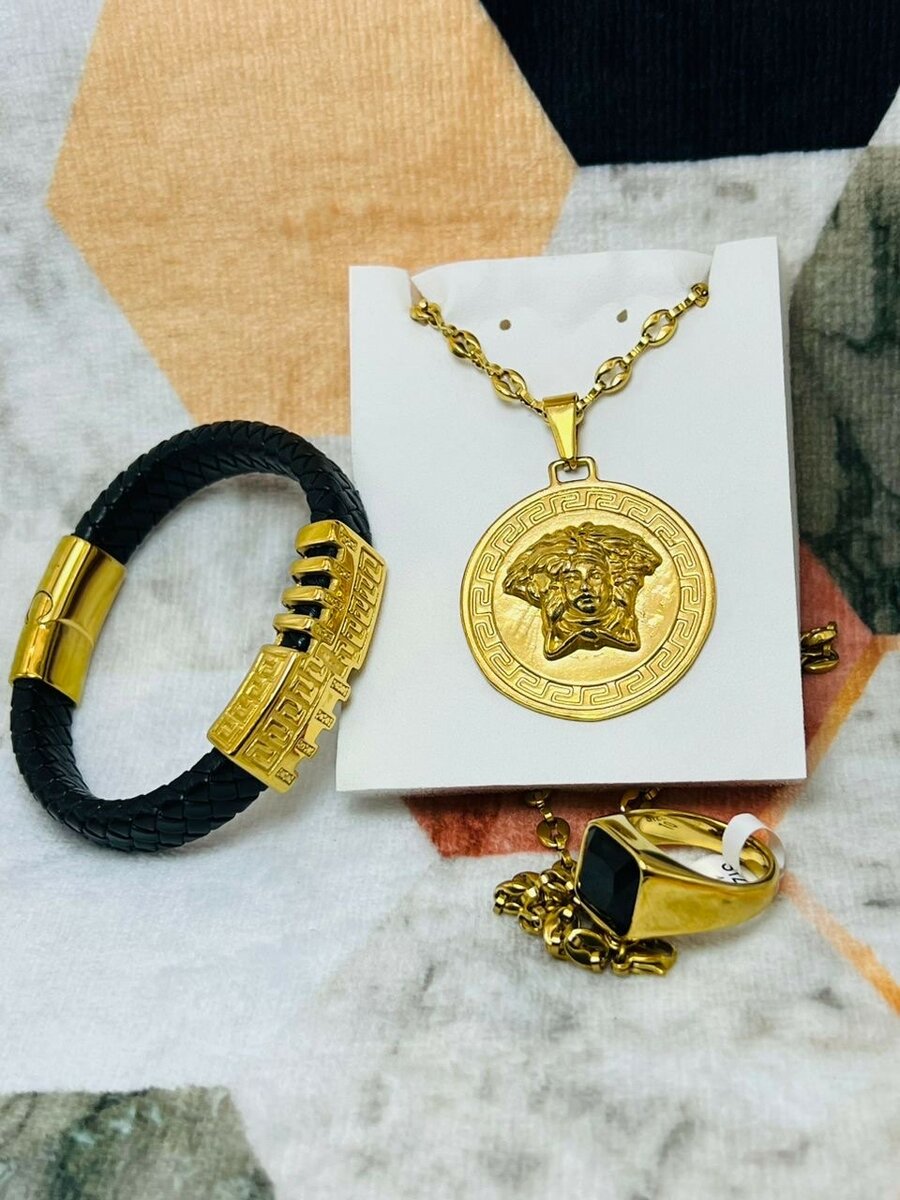 Complet bijoux homme