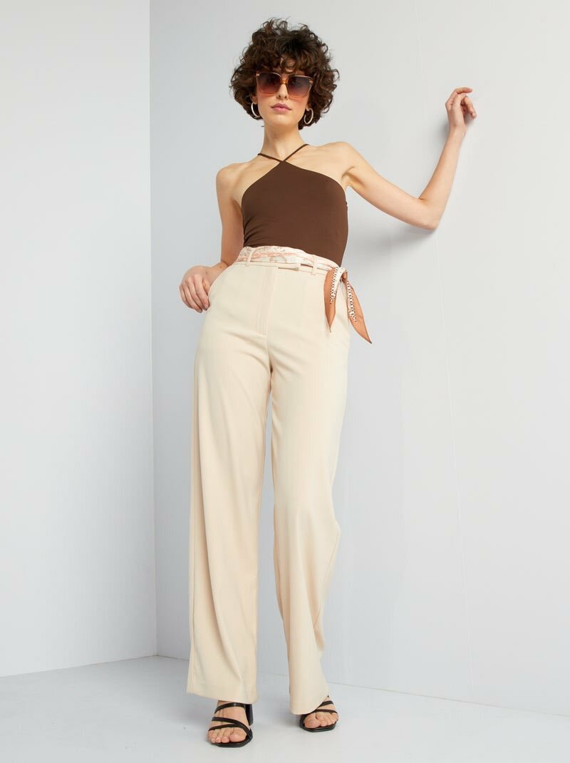 Body à bretelles filées