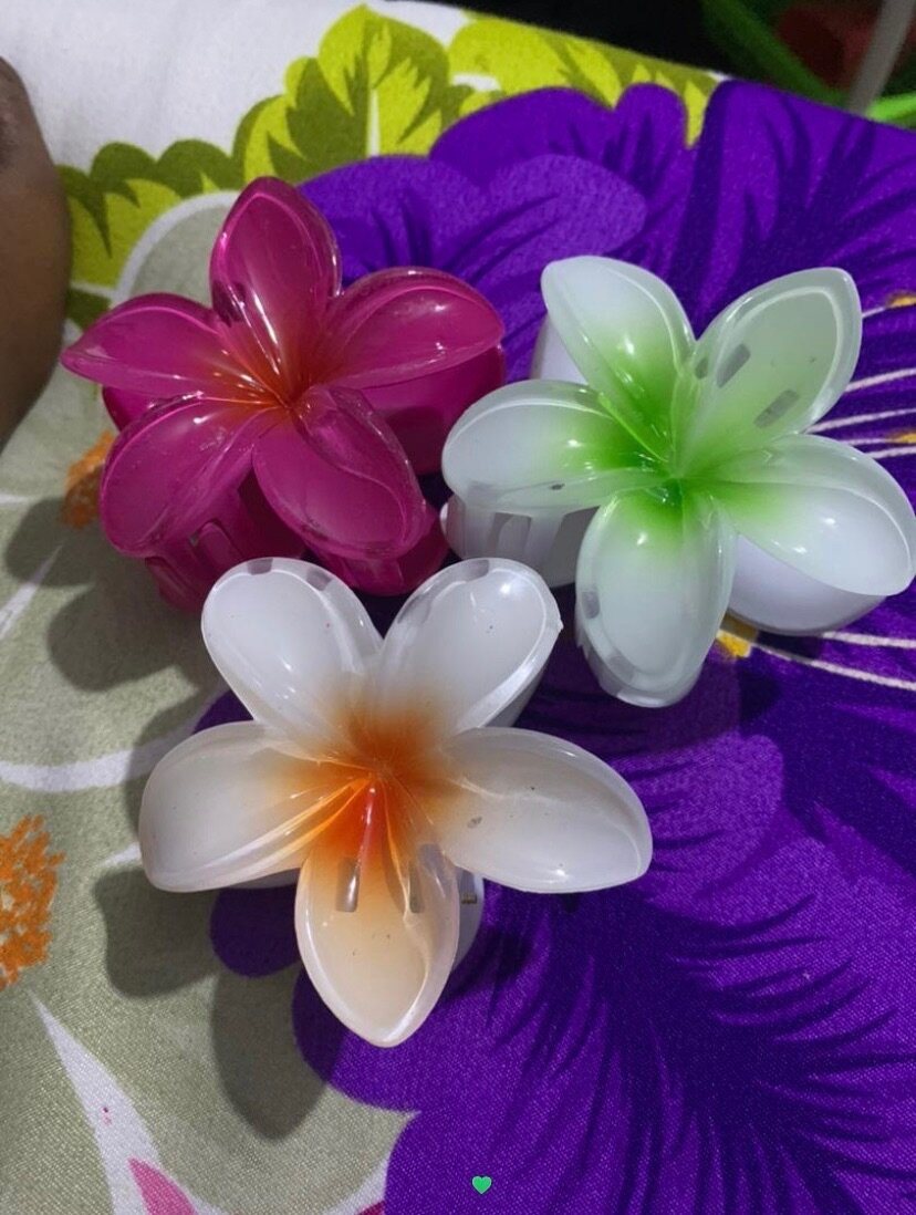 Pince à cheveux fleur élégante