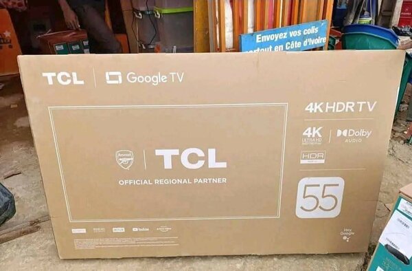 TV TCL 4K HDR 55 pouces