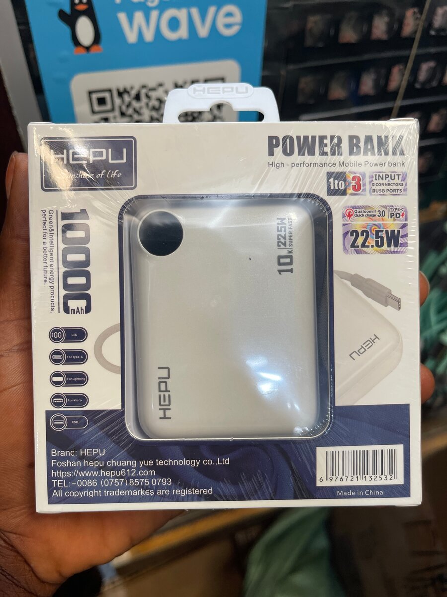 HEPU 10000mAh Power Bank