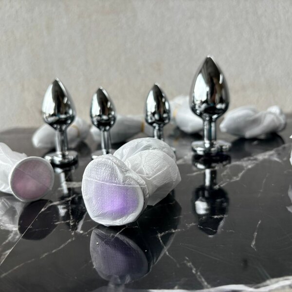 Bougies de Massage Métalliques