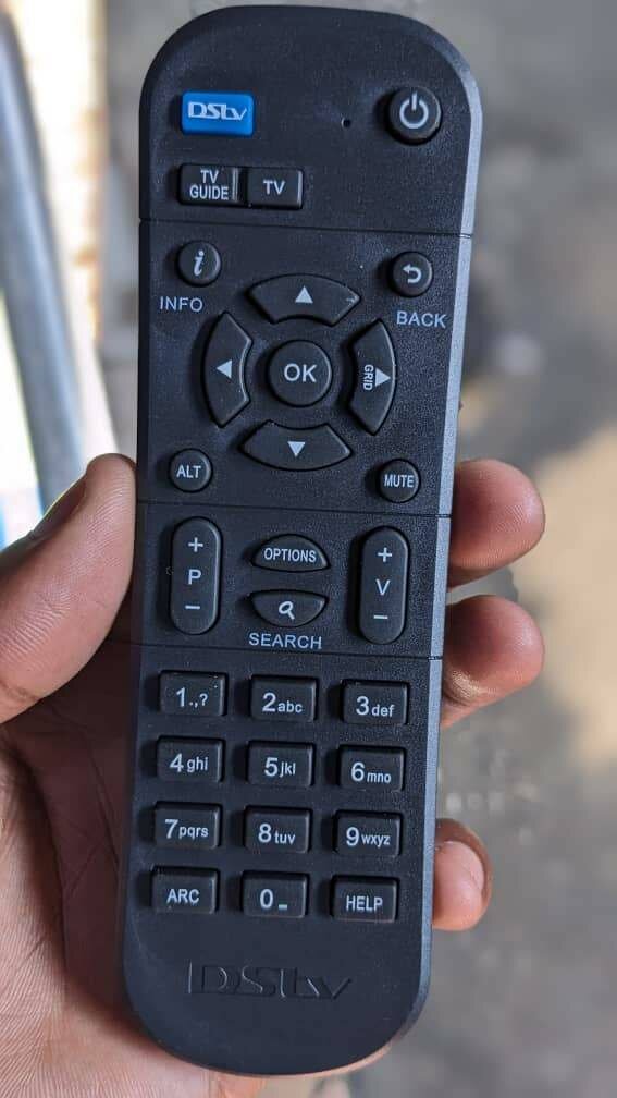 Hd DStv remote controls