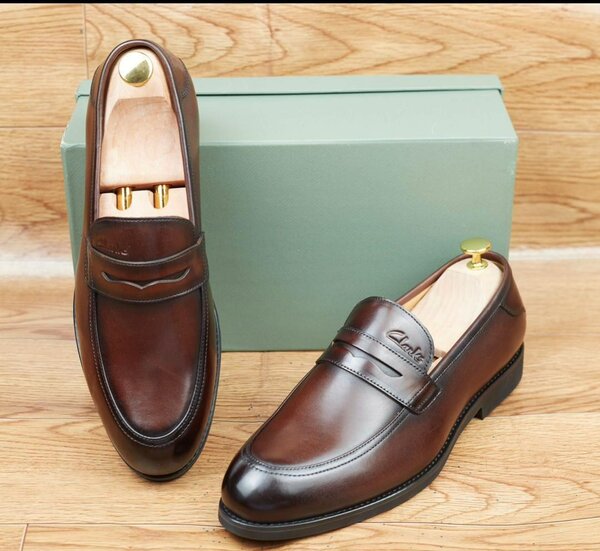 Mocassins élégants en cuir