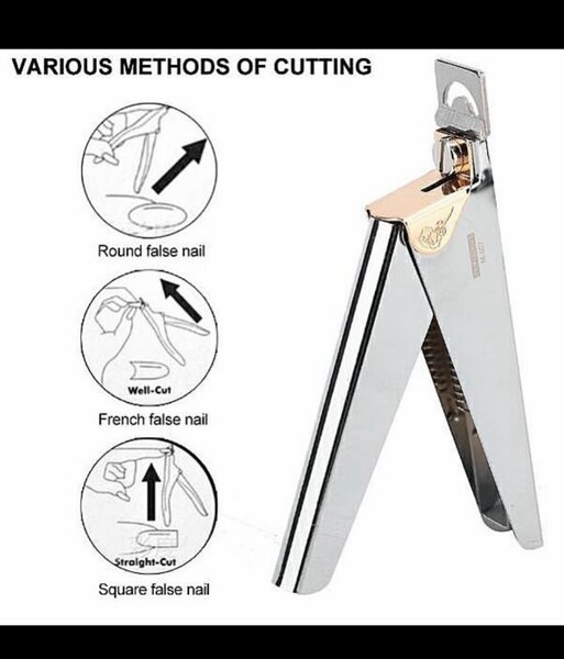 Coupe-ongles professionnel faux ongles