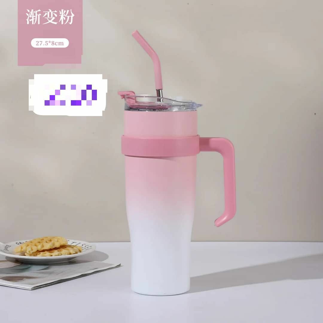 Gourde Isotherme avec Paille