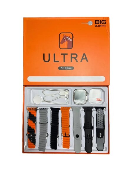 TECHERS 7 In 1 Ultra Smart Watch