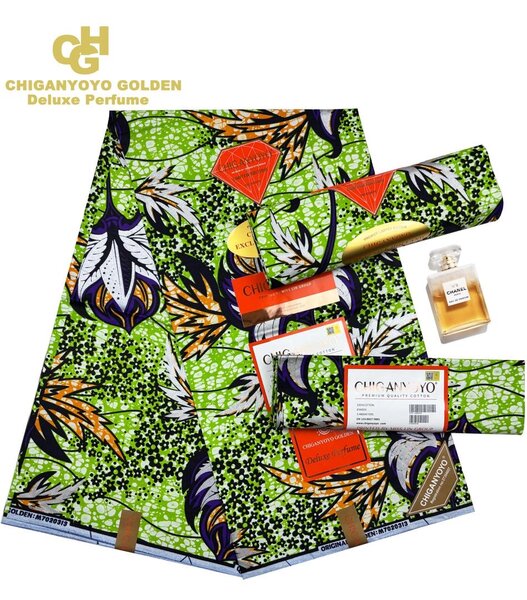 Tissu africain Chiganyoyo avec parfum