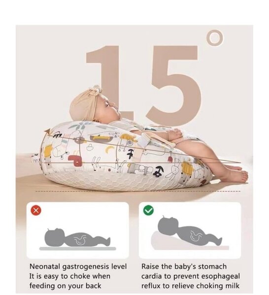Coussin de soutien bébé pour l'alimentation et le sommeil