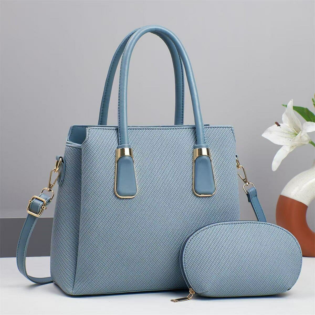 Ensemble sac à main élégant femme