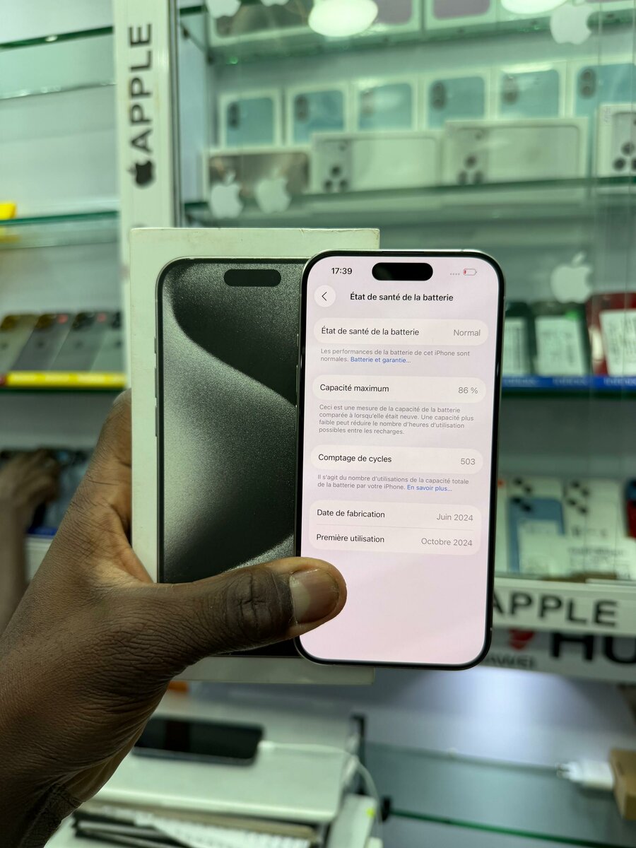 15 pro 128Go tout est ok