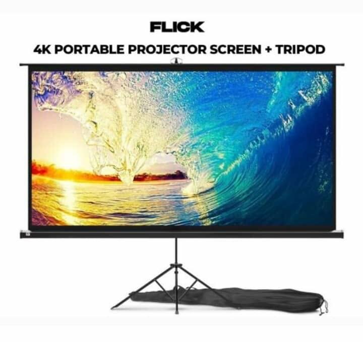 4K Projector Screen with Tripod 799522