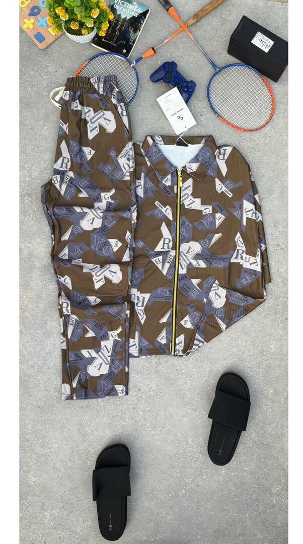 Ensemble détente imprimé