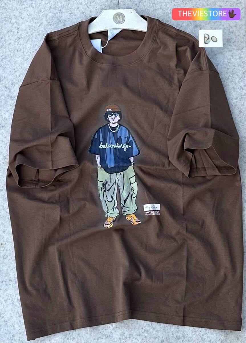 T-shirt imprimé unisexe