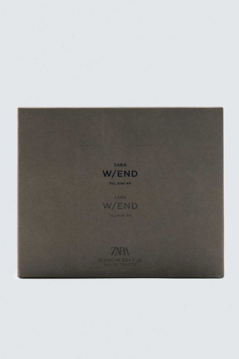 Duo de parfums Zara W/END