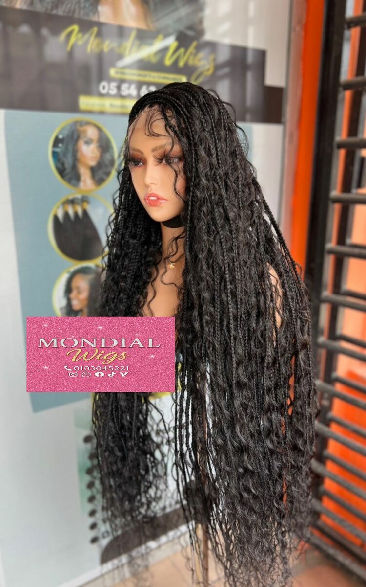 Perruque tressé taille 36