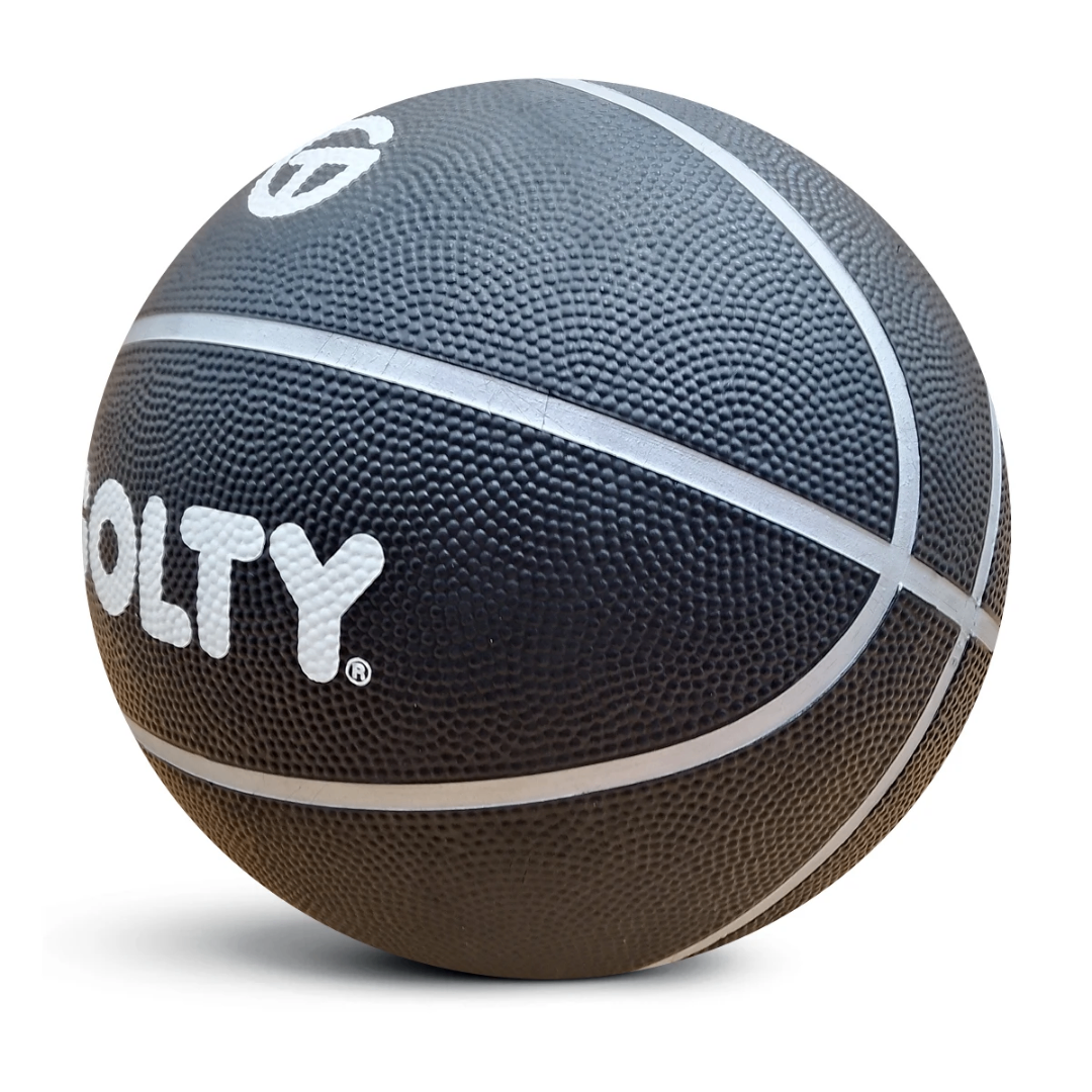 Ballon de basket noir stylé