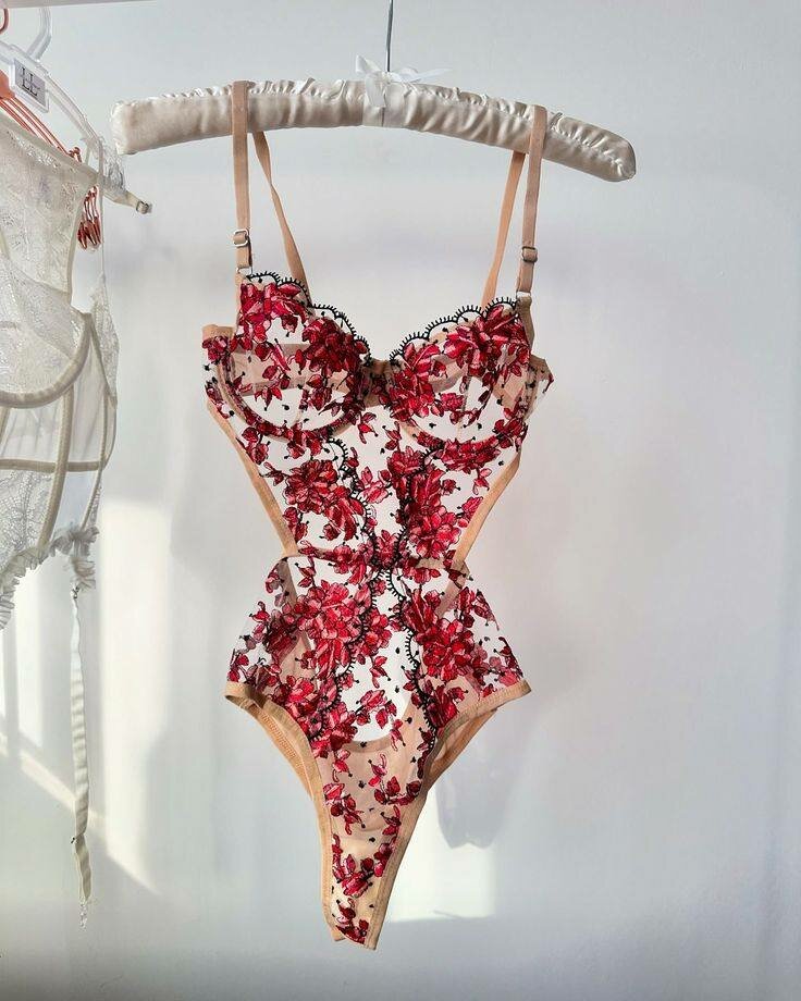 Body en Dentelle Florale