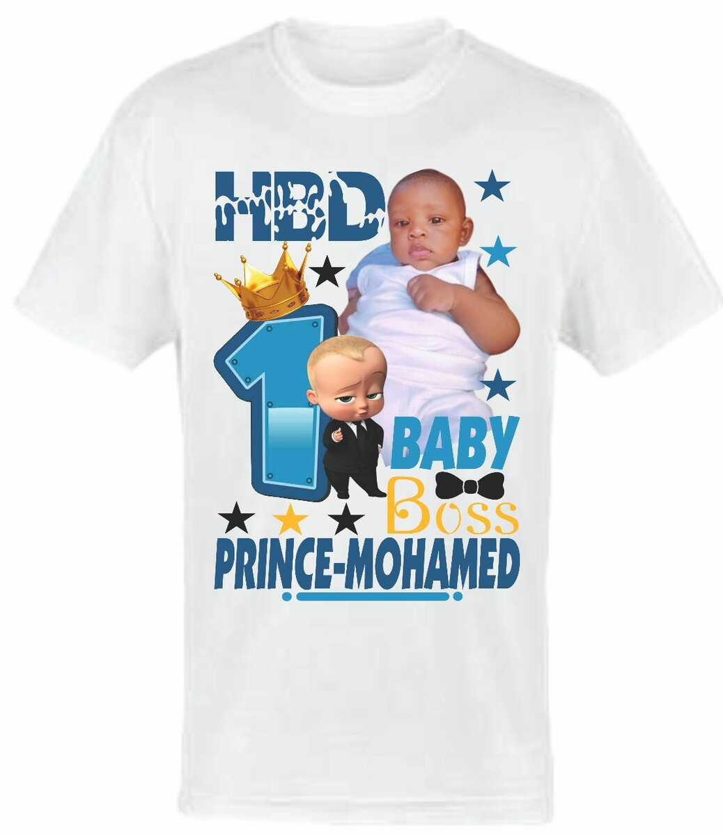 T-shirt personnalisée Baby Boss