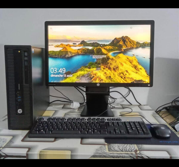 HP Ordinateur de Bureau Complet