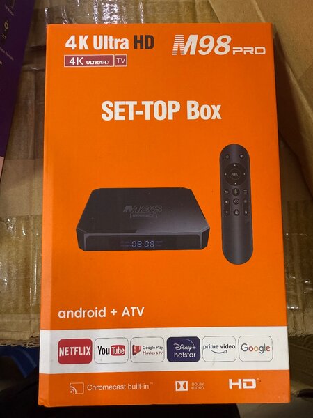 Décodeur M98 Pro 4K UHD