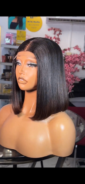 Bone straight Bob unit