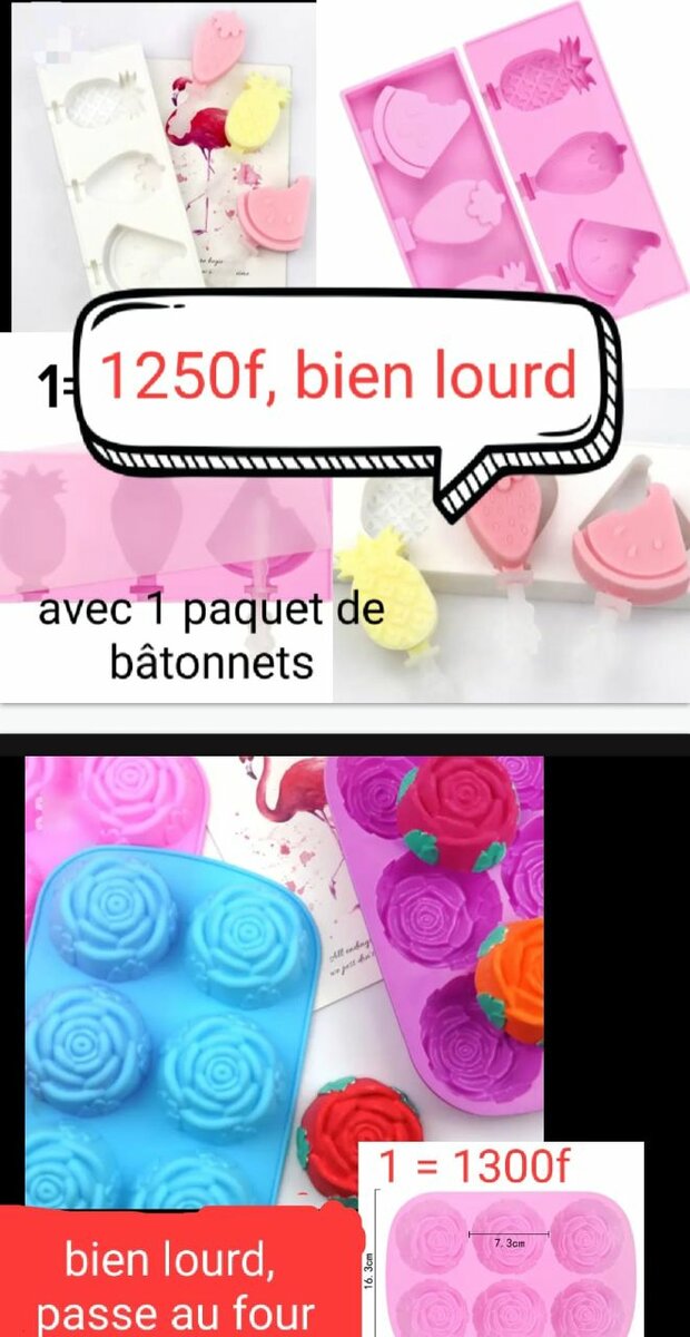 Moule pour crème, torfie