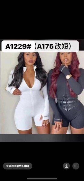 Combinaison à manches longues sexy