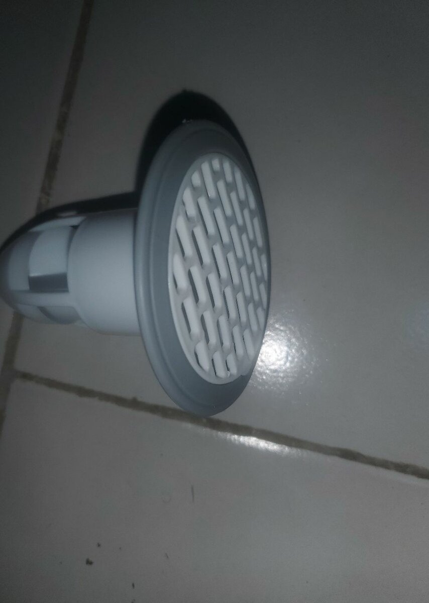 Lot de 2 Drain de douche blocage odeur et nuisible