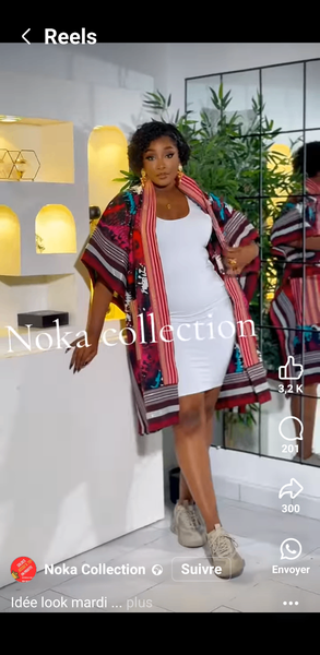 Polo imprimé vibrant