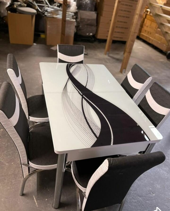 Ensemble de salle à manger design moderne