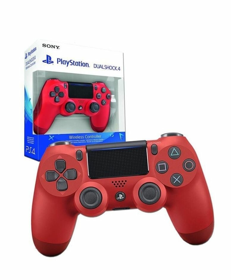 Play Station 4 Game Controller Red Colour