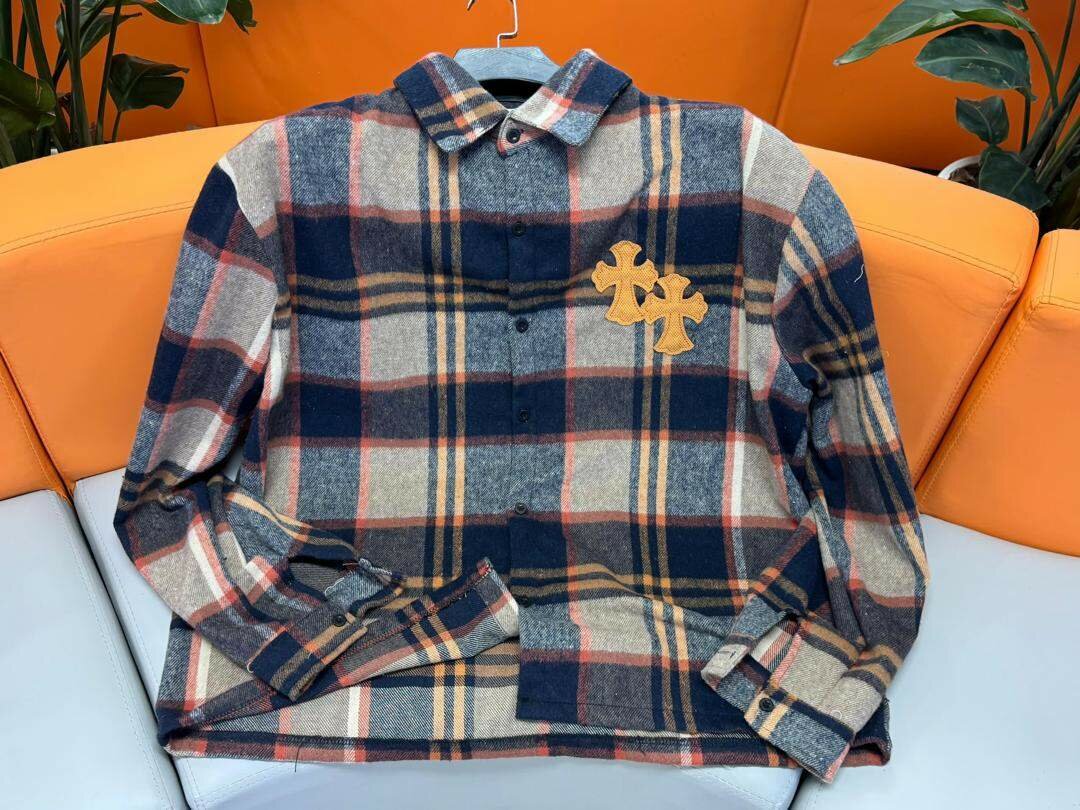 Chemise en flanelle à carreaux