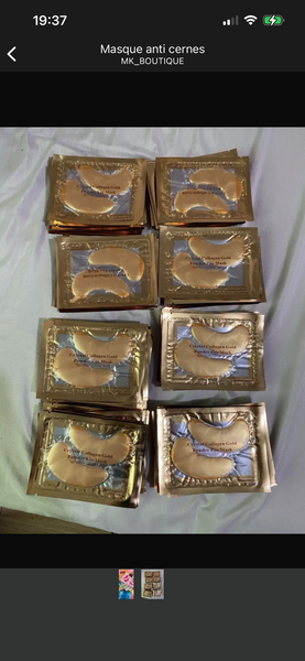 Masques anti-cernes visage