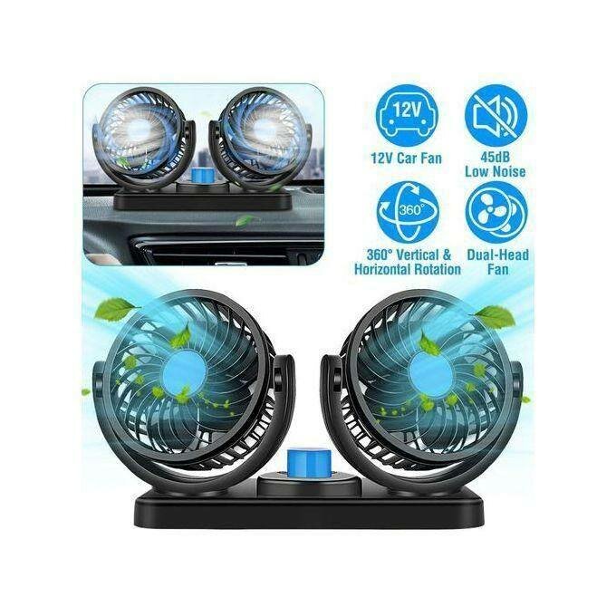 Ventilateur de voiture 360° USB