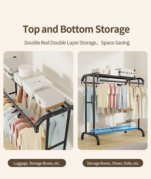 Portant à vêtements robuste