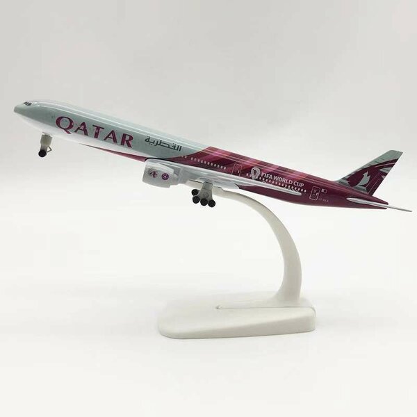 Avion Miniature Qatar Airway 20cm